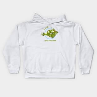 Aiptasia Eating Filefish Kids Hoodie